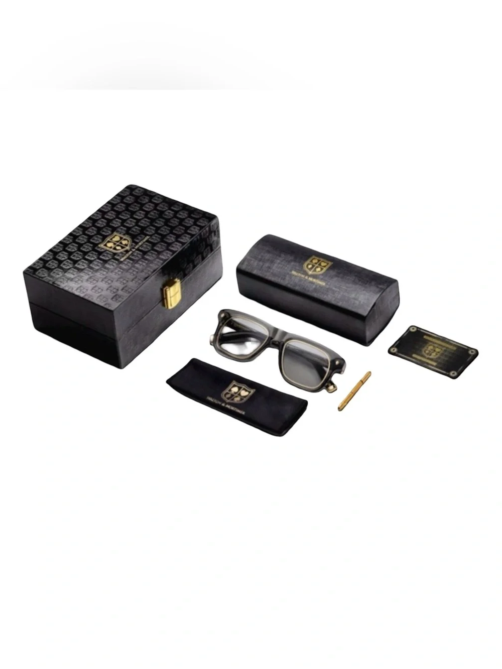 Premium Black and Gold Men’s Sunglasses - Designer Style
